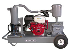 Front side of 9HES Power Vac