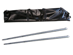 Probe Section Carrying Bag & Threaded Aluminum Probe Sections